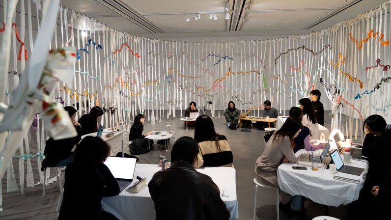 ⟨술래잡기: 이어 쓰는 워크숍⟩ 기록 이미지